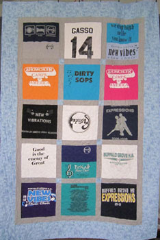 Buffalo Grove T-Shirt Quilt