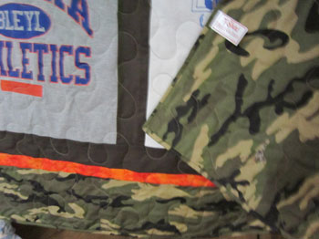 Camo T-Shirt Quilt