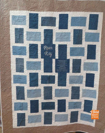 Fractions Memory Quilt